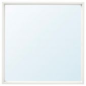 картинка НИССЕДАЛЬ Зеркало, белый, 65x65 см от магазина Wmart
