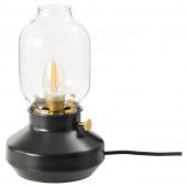 картинка ТЭРНАБИ Лампа настольная, черный антрацит от магазина Wmart