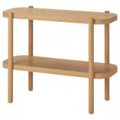 картинка LISTERBY ЛИСТЕРБИ Консольный стол - белая морилка дуб 92x38x71 см от магазина Wmart