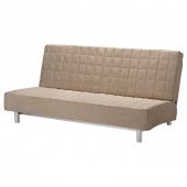 картинка BEDDINGE БЕДИНГЕ 3-местный диван-кровать - Шифтебу бежевый от магазина Wmart