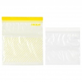 картинка ИСТАД Пакет закрывающийся, желтый/белый от магазина Wmart