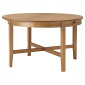 картинка ЛЕКСВИК Раздвижной стол, морилка,антик, 126/171 см от магазина Wmart