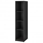 картинка РАККЕСТАД Открытый гардероб, черно-коричневый, 39x176 см от магазина Wmart