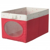 картинка НОЙСЭМ Коробка, светло-красный, 25x37x22 см от магазина Wmart