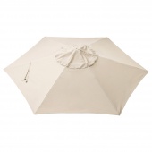 картинка ЛИНДЭЙА Купол зонта от солнца, бежевый, 300 см от магазина Wmart