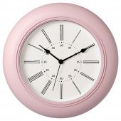 картинка СКАЙРОН Настенные часы, розовый, 30 см от магазина Wmart
