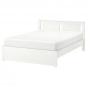 картинка SONGESAND СОНГЕСАНД Каркас кровати - белый/Лонсет 140x200 см от магазина Wmart