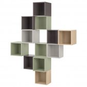 картинка EKET ЭКЕТ Комбинация настенных шкафов - разноцветный 1 175x35x210 см от магазина Wmart