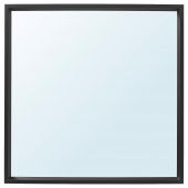 картинка NISSEDAL НИССЕДАЛЬ Зеркало - черный 65x65 см от магазина Wmart