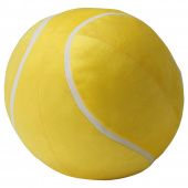 картинка BOLLTOKIG БОЛЛТОКИГ Мягкая игрушка - теннисный мяч/желтый от магазина Wmart
