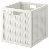 картинка БРАНЭС Корзина, белый, 32x34x32 см от магазина Wmart