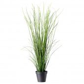 картинка FEJKA ФЕЙКА Искусственное растение в горшке - трава 17 см от магазина Wmart