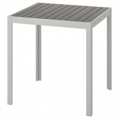 картинка ШЭЛЛАНД Садовый стол, темно-серый, светло-серый, 71x71x73 см от магазина Wmart