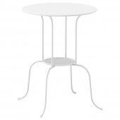 картинка ЛИНДВЕД Придиванный столик, белый, 50x68 см от магазина Wmart