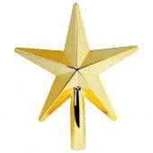 картинка VINTER 2021 ВИНТЕР 2021 Наконечник-звезда - золотой 24 см от магазина Wmart