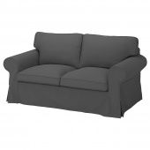 картинка EKTORP ЭКТОРП 2-местный диван - Халларп серый от магазина Wmart