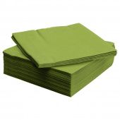 картинка FANTASTISK ФАНТАСТИСК Салфетка бумажная - классический зеленый 40x40 см от магазина Wmart