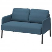картинка GLOSTAD ГЛОСТАД 2-местный диван - Книса классический синий от магазина Wmart