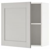 картинка KNOXHULT КНОКСХУЛЬТ Навесной шкаф с дверцей - серый 60x60 см от магазина Wmart
