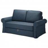 картинка BACKABRO БАККАБРУ 2-местный диван-кровать - Идекулла синий от магазина Wmart