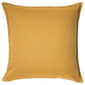 картинка ГУРЛИ Чехол на подушку, золотисто-желтый, 50x50 см от магазина Wmart