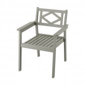 картинка БОНДХОЛЬМЕН Садовое кресло, серый морилка от магазина Wmart