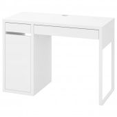 картинка МИККЕ Письменный стол, белый, 105x50 см от магазина Wmart
