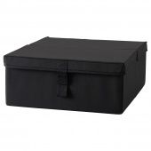 картинка ЛИКСЕЛЕ Ящик для кресла-кровати, черный от магазина Wmart