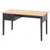 картинка АРКЕЛЬСТОРП Письменный стол, черный, 140x70 см от магазина Wmart