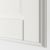 картинка ПАКС / ТИССЕДАЛЬ Гардероб, комбинация, белый, зеркальное стекло, 150x60x236 см от магазина Wmart