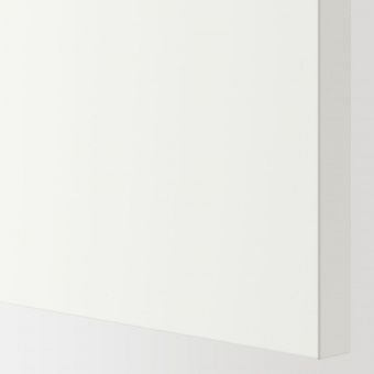 картинка ПАКС Гардероб, белый, Форсанд белый, 150x60x236 см от магазина Wmart