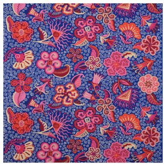 картинка KARISMATISK КАРИСМАТИСК Отрез ткани - различные орнаменты розовый/синий 150x300 см от магазина Wmart