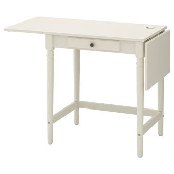 ИНГАТОРП Письменный стол, белый, 73x50 см