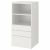 картинка СМОСТАД / ОПХУС Стеллаж, белый белый, с 3 ящиками, 60x55x123 см от магазина Wmart