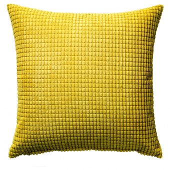 ГУЛЛЬКЛОКА Чехол на подушку, желтый, 50x50 см