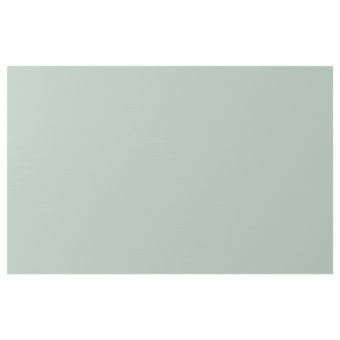 картинка HJORTVIKEN ХЁРТВИКЕН Дверь/фронтальная панель ящика - бледный серо-зеленый 60x38 см от магазина Wmart