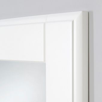 картинка ПАКС / ТИССЕДАЛЬ Гардероб, комбинация, белый, зеркальное стекло, 150x60x236 см от магазина Wmart