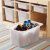 картинка ТРУФАСТ Комбинация д/хранения+контейнеры, светлая беленая сосна, белый, 94x44x52 см от магазина Wmart