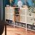 картинка ИВАР Стеллаж с дверцами, сосна, 259x30x124 см от магазина Wmart