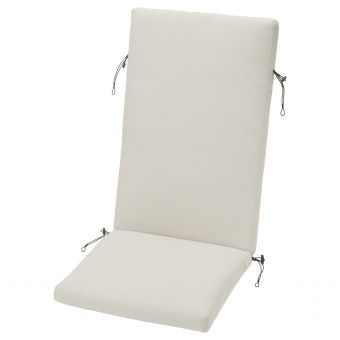 картинка ФРЁСЁН Чехол для подушки на сиденье/спинку, для сада бежевый, 116x45 см от магазина Wmart