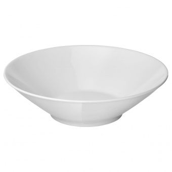 картинка IKEA 365+ ИКЕА/365+ Глубокая тарелка/миска - с прямыми стенками белый 22 см от магазина Wmart