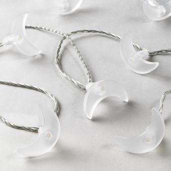 картинка ЛЬЮВАРЕ Гирлянда, 24 светодиода, д/дома/улицы, в форме месяца белый от магазина Wmart