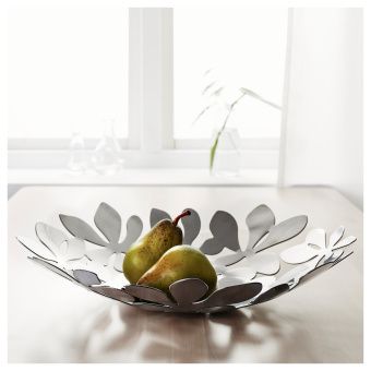 СТОКГОЛЬМ Миска, нержавеющ сталь, 42 см