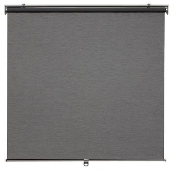 картинка SKOGSKLÖVER СКОГСКЛЁВЕР Рулонная штора - серый 60x195 см от магазина Wmart