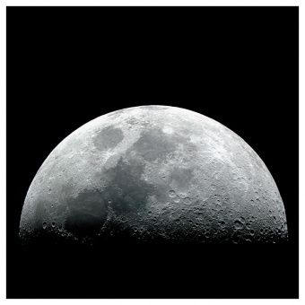 картинка KOPPARFALL КОППАРФЭЛЛ Постер - Лунный ландшафт 49x49 см от магазина Wmart