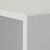 картинка ЭКЕТ Комбинация настенных шкафов, белый, светло-серый/темно-серый, 175x35x70 см от магазина Wmart