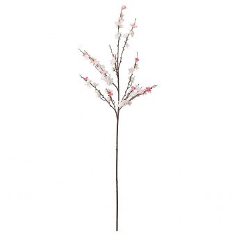 СМИККА Цветок искусственный, цветы вишни, розовый, 130 см
