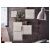 картинка ЛИКСГУЛЬТ Комбинация настенных шкафов, белый, 50x25x50 см от магазина Wmart