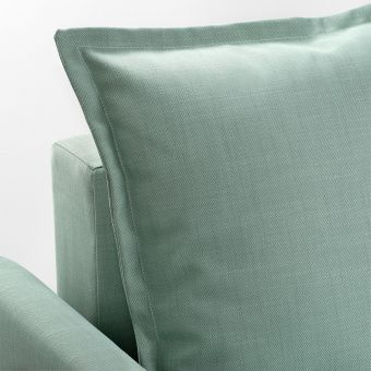 картинка ХОЛЬМСУНД 3-местный диван-кровать, Нордвалла светло-зеленый от магазина Wmart