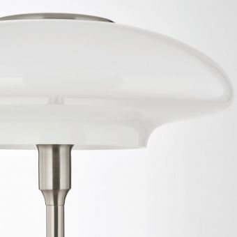 картинка ТЭЛЛЬБЮН Лампа настольная, никелированный, молочный стекло, 40 см от магазина Wmart